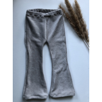 Broekje rib velours zand